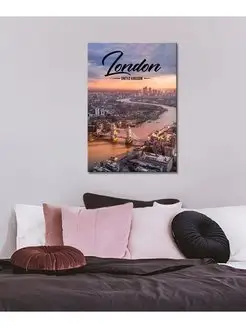 Картина на холсте London 32 30х40