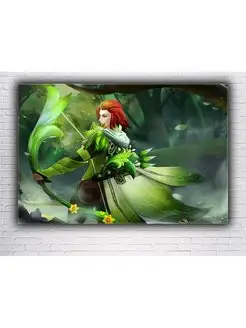 Картина на холсте DOTA 2 Windranger 40х60