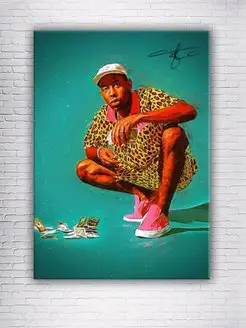 Картина на холсте Tyler The Creator 30х40