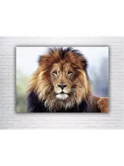 Картина на холсте Lion the King of Animals 40х60