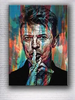 Картина на холсте David Bowie 40х60