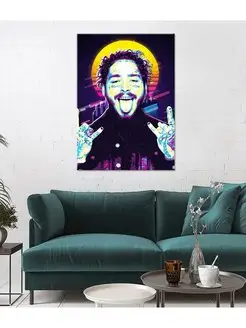 Картина на холсте Post Malone (6) 40x60