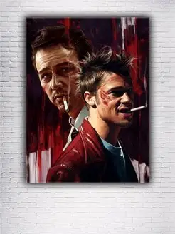 Картина на холсте Fight club 30х40