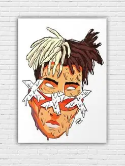 Картина на холсте XXXTentacion 40x60