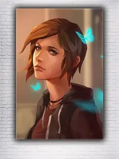 Картина на холсте Life is strange Хлоя Прайс 40х60