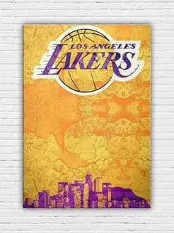 Картина на холсте Lakers 40x60