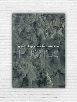 Картина на холсте Hustle 30x40