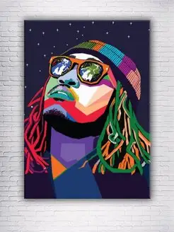 Картина на холсте Future WPAP Pop Art 40х60