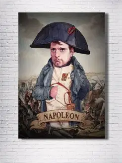 Картина на холсте Наполеон Napoleon 30х40