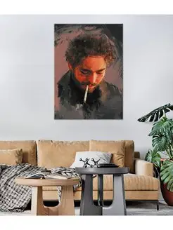 Картина на холсте Post Malone (5) 40x60