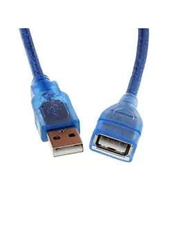 Удлинитель кабель провод USB 2.0 AM AF 0.3 м