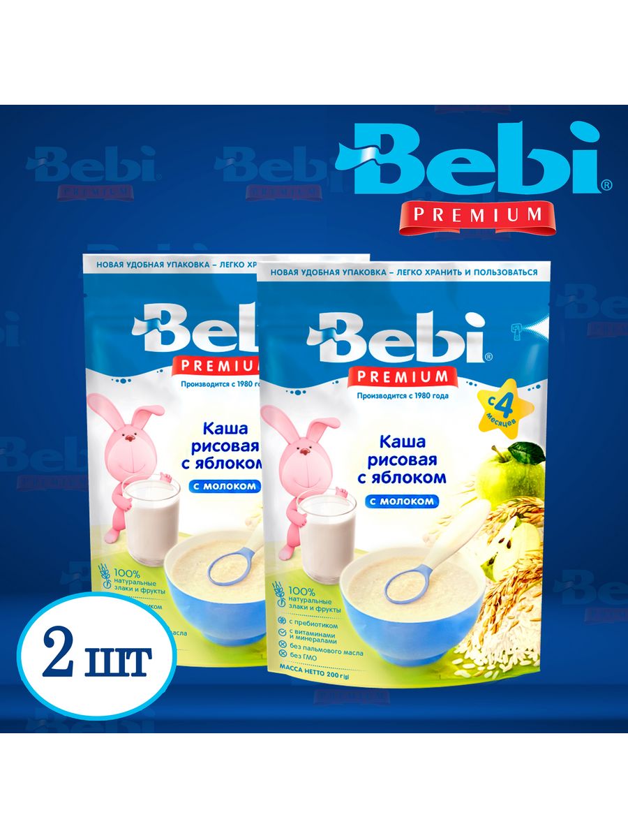 Каша bebi premium с 4 месяцев