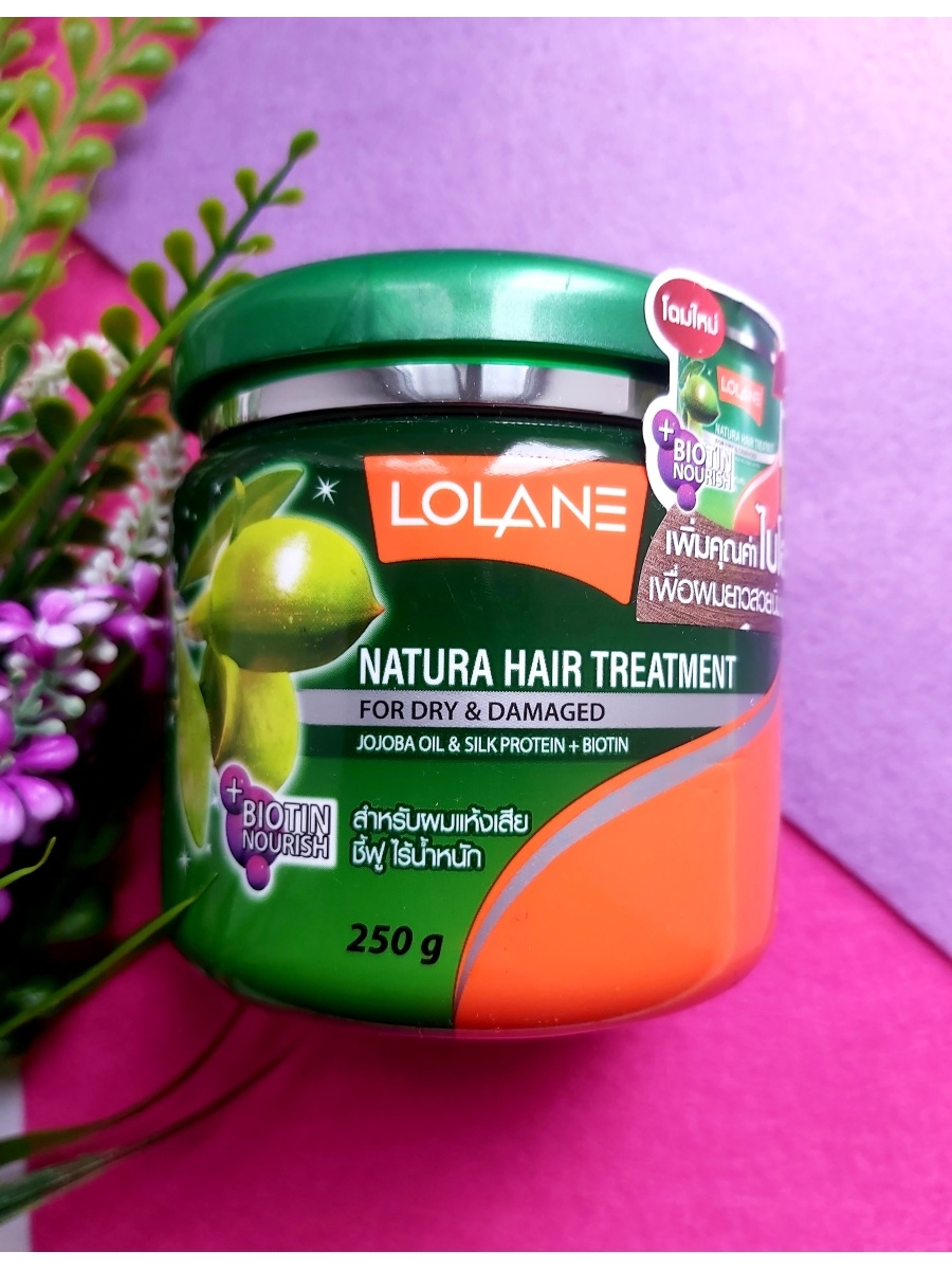 Маска для волос lolane. Тайская маска для волос Lolane. Маска для волос Lolane с маслом жожоба. Маска Lolane зеленая. Lolane Natura hair treatment.