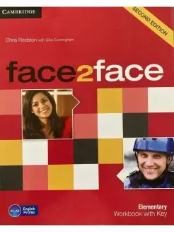 Face2Face A1-A2 Elementary Workbook + Key (Second edition)