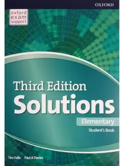 Solutions Elementary Student's Book (3rd edition)