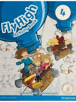 Fly High 4 Activity Book with CD-ROM