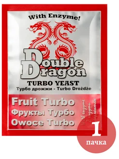 Дрожжи спиртовые Fruit Turbo, 1 упаковка