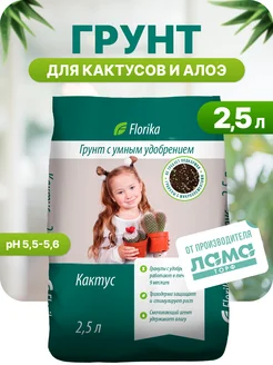 Грунт для кактусов и алоэ 2,5л