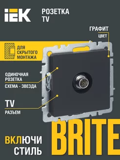 BRITE Роз. TV оконечная РТВ11-0-БрГ граф