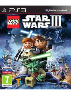 PS3 LEGO Star Wars III The Clone Wars (английская версия)