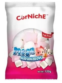 Зефир Мега Маршмеллоу (MEGA MARSHMALLOWS) 120 г