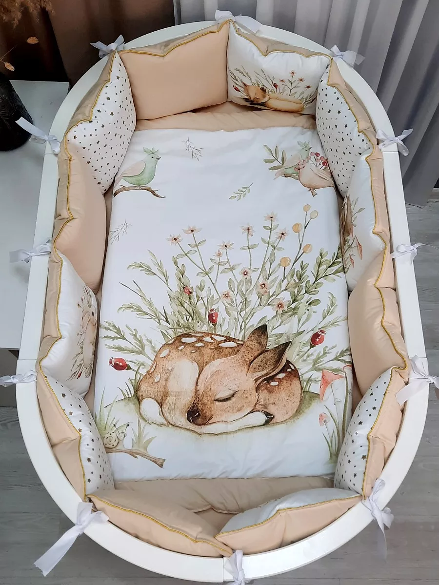 Бортики в кроватку для новорожденных в Москве
