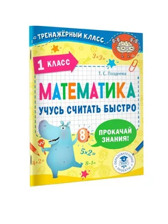 Математика. Учусь считать быстро. 1 класс