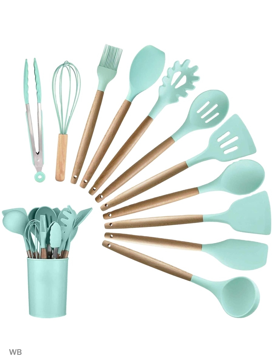 Комплект принадлежностей. Silicone Kitchen Utensils набор. Kitchen Utensils набор лопаток из 11 штук. Silicone Kitchen Cooking Utensils набор. Кухонный набор Kitchen Tool Set.