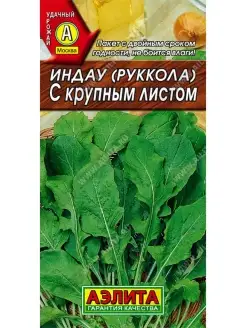 Индау руккола с крупным листом, 2 пакета