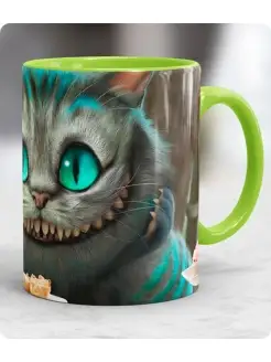 Кружка Чеширский кот, Cheshire Cat из Алиса в стране чудес