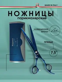 1700 Ножницы Pro-scissors B прямые, 7,5"