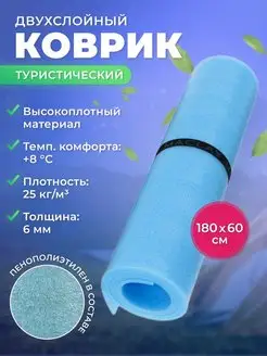 Коврик туристический для спорта и отдыха