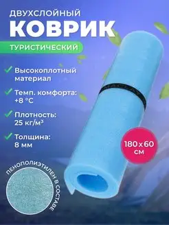 Коврик туристический для спорта и отдыха