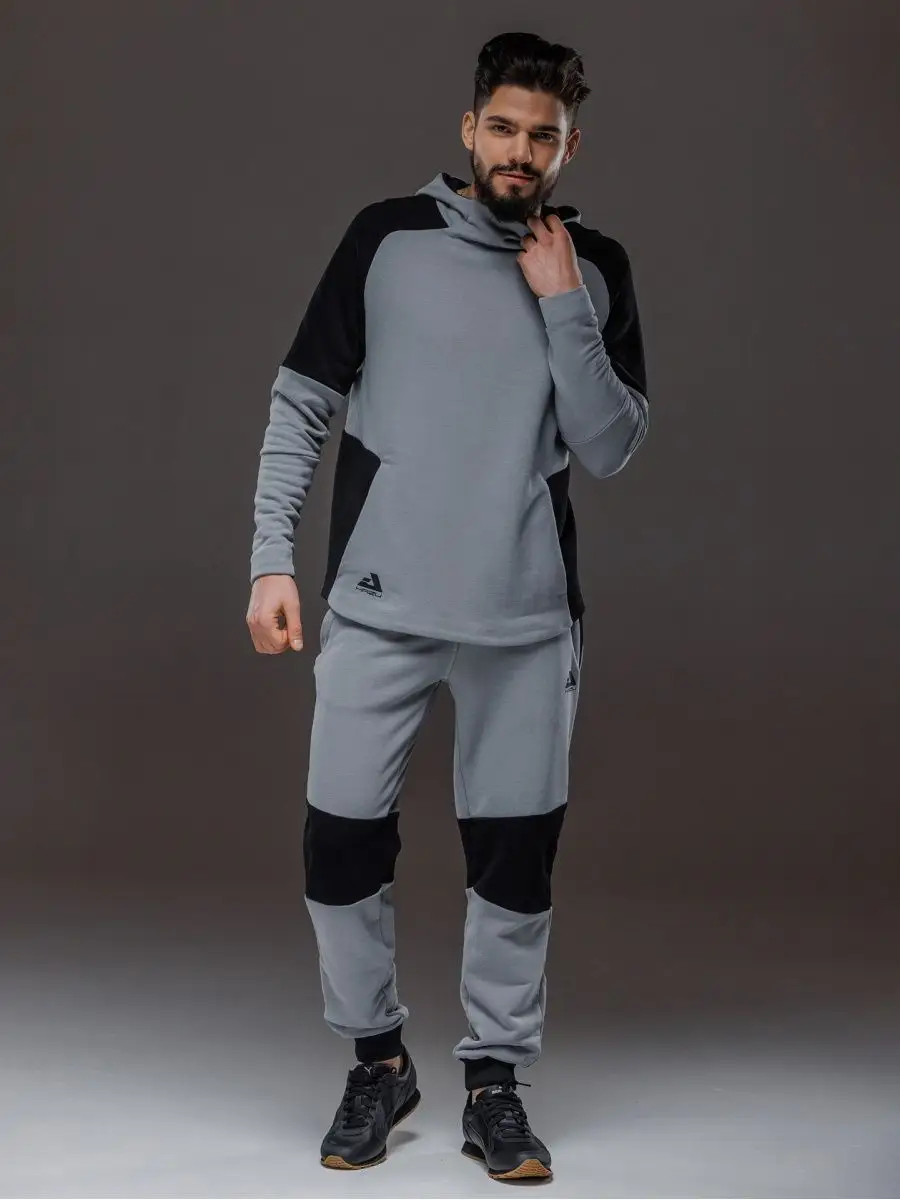 Спортивный костюм мужской без начеса HAZU 91982643 купить в интернет-магазине Wildberries