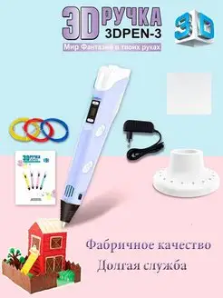 Набор 3D ручки PEN-2 Мир фантазий