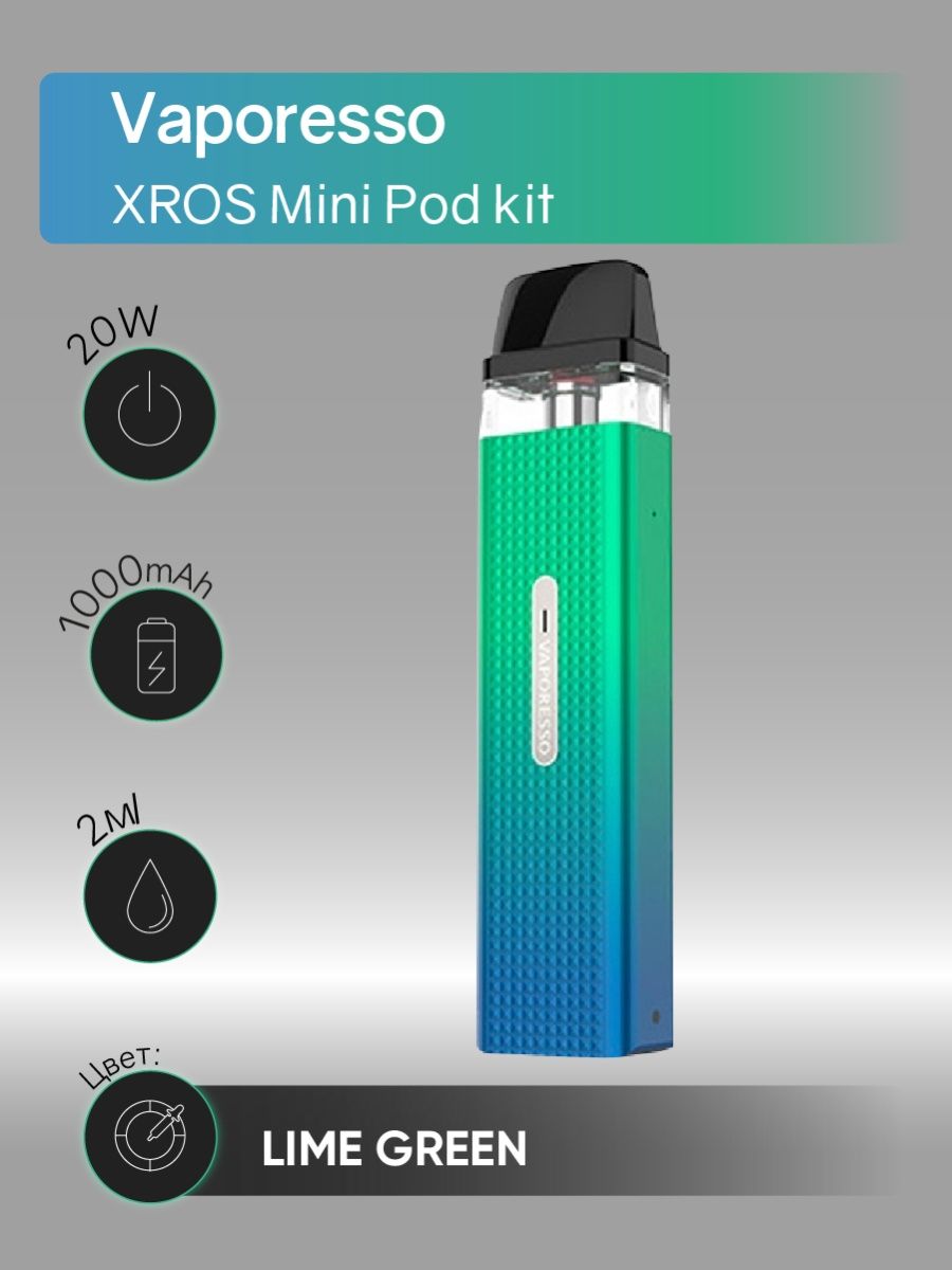 Вапорессо хрос мини. Vaporesso Xros Mini 1000mah pod Kit. Вапорессо Иксрос мини. Вапарессо Иксрос мини бирюзовый.