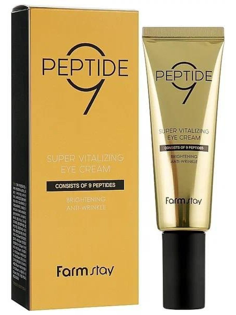 Eye farm stay. Peptide 9 super Revitalizing Eye Cream. Farm stay Peptide 9. Farmstay peptide9 super Vitalizing Eye Cream, 50m. Peptide 9 Eye Cream.