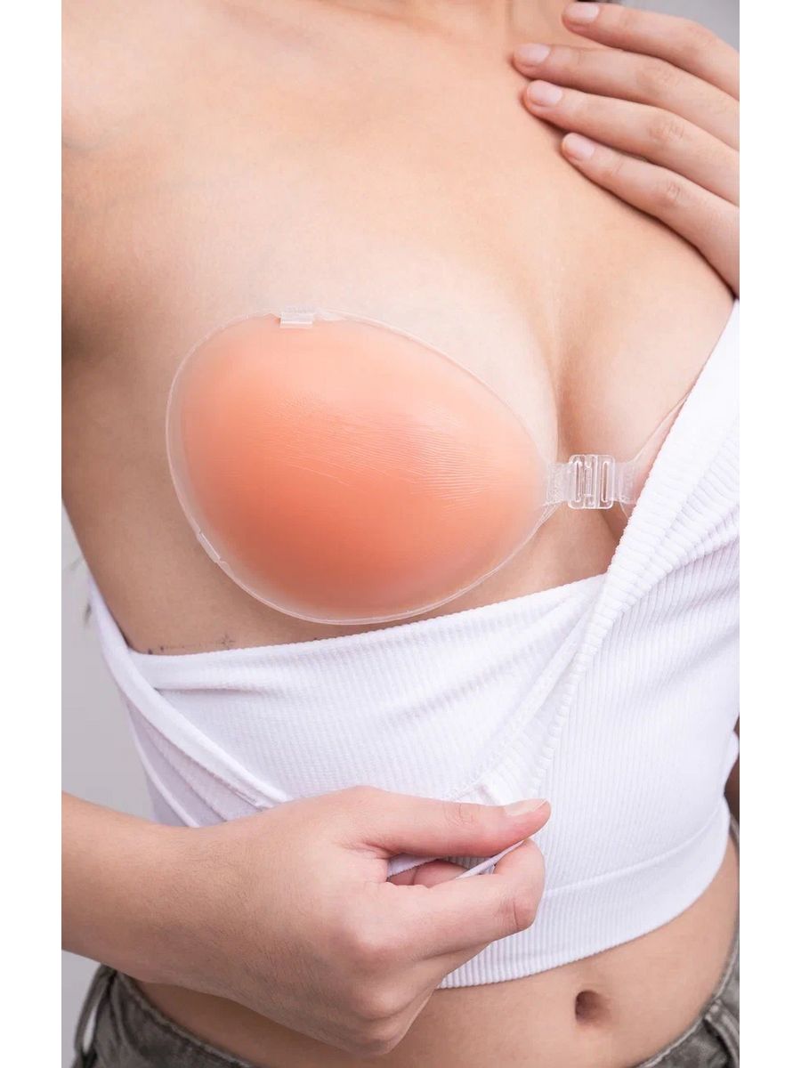 силиконовые накладки на грудь как одеть фото 103