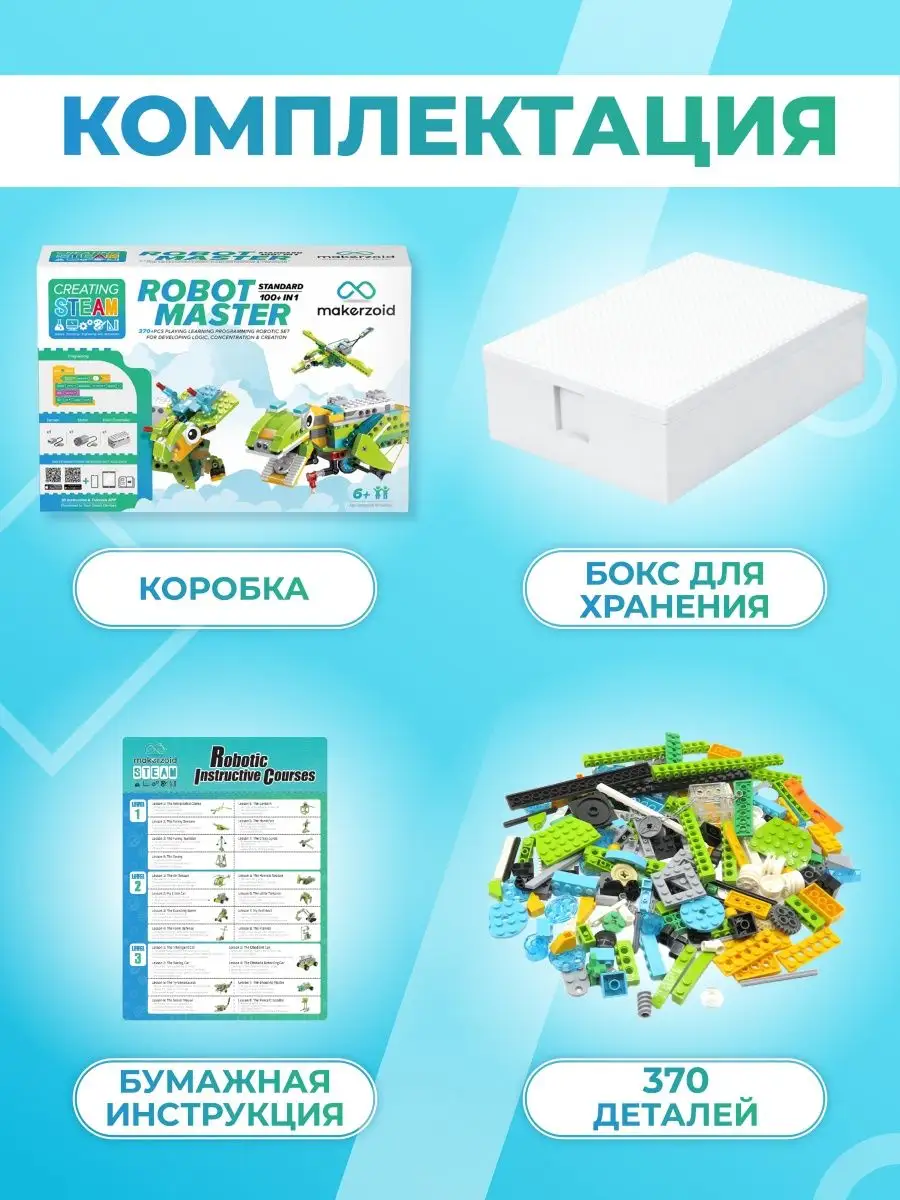 Makerzoid robot master premium 200в1