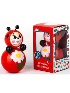 Игрушка Неваляшка Божья коровка