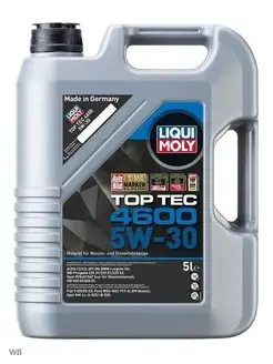 Моторное масло LIQUI MOLY Top Tec 4600