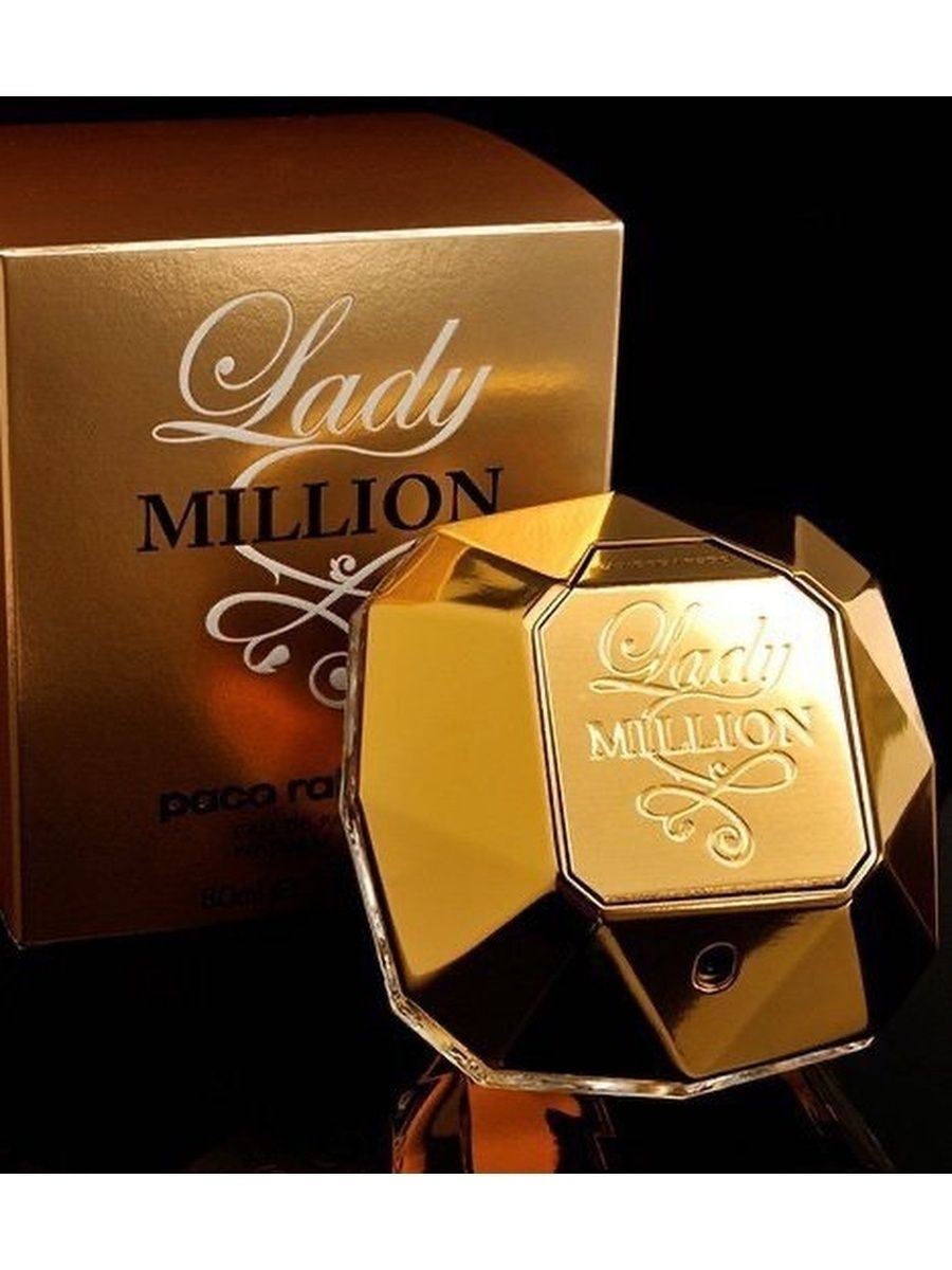 Paco Rabanne Lady million парфюмерная вода 80 мл