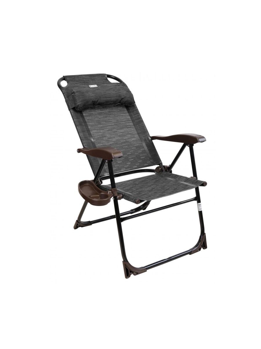 кресло кедр со столиком алюминий