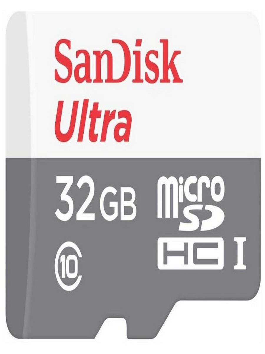 Карта памяти sandisk ultra 32 гб sdsqunr 032g gn3mn