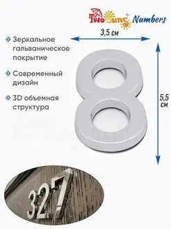 номер на дверь цифра дверная