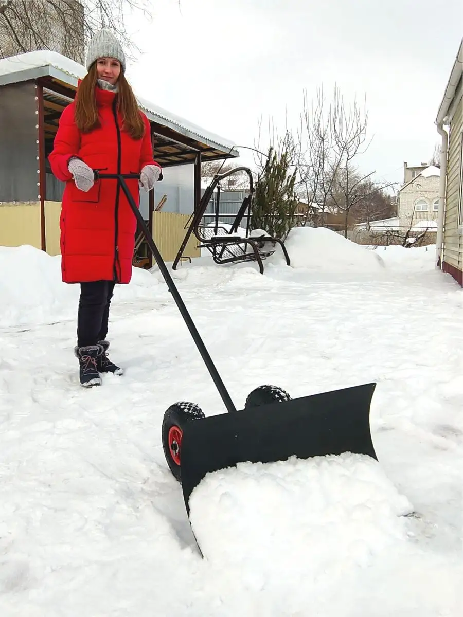 Снегоуборочная лопата на колесах - цена в Орле
