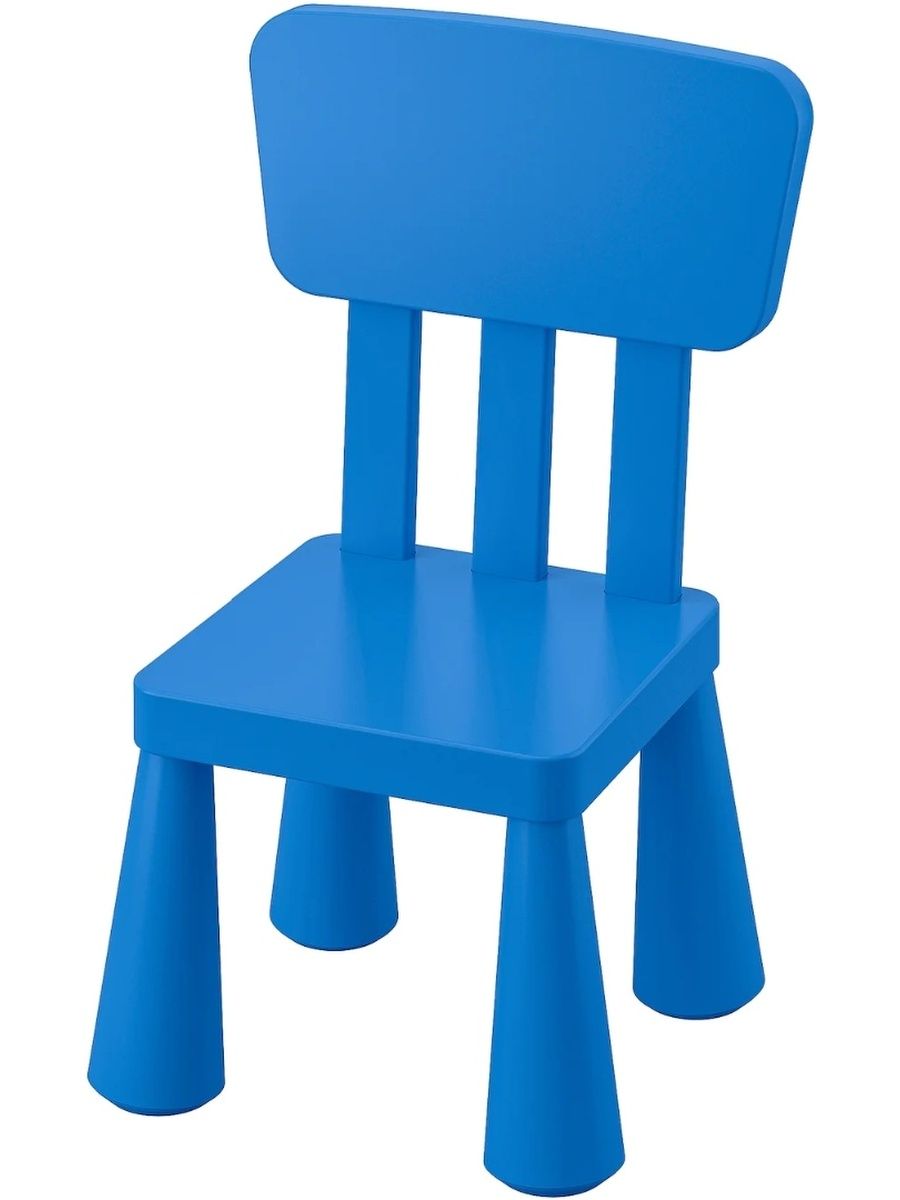 стул икеа синий для кормления