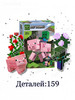 Майнкрафт 11473 (1008) - Свинья и зомби фигурка (aнaлoг) бренд LEGO продавец Продавец № 300832