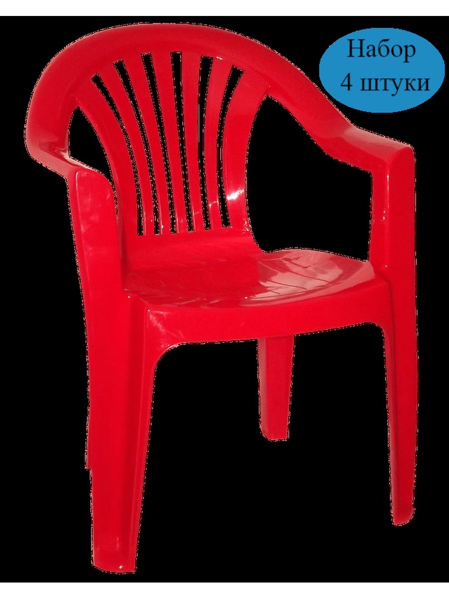 пластиковое кресло musa кофе