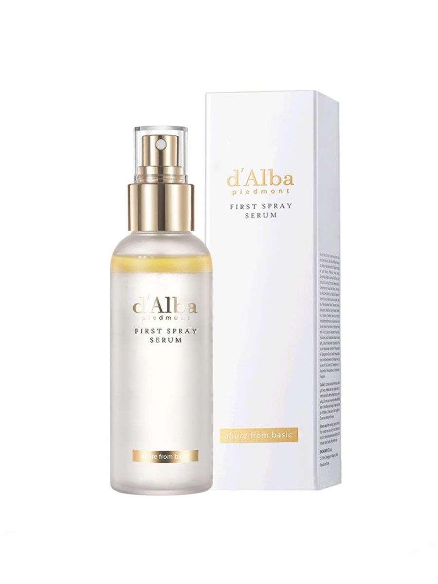 D alba white truffle first. D'Alba White Truffle Vital Spray Serum. D'Alba first Spray Serum. D'Alba Vital Spray Serum. D'Alba спрей сыворотка White Truffle.